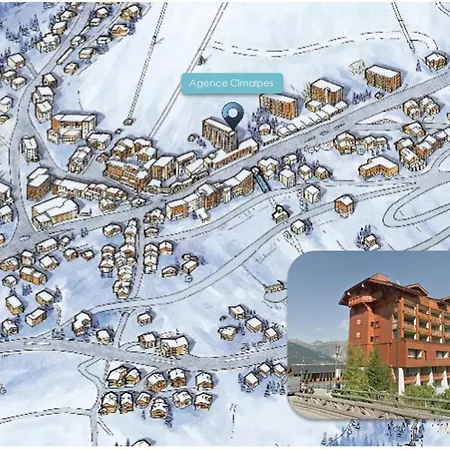 Appartement Duplex Familial Près Des Pistes Avec Garage - Fr-1-563-60 Courchevel